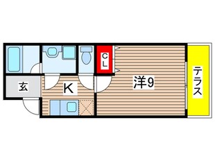 シェリ－ル武庫之荘の物件間取画像